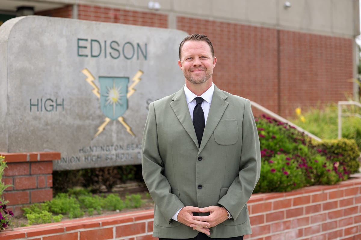 Matt White is Announced as New Principal of Edison High School