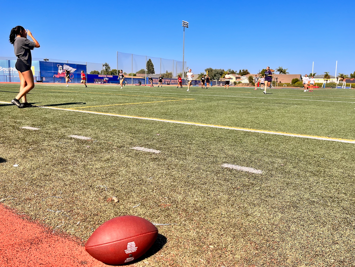 Historic girls flag football season starts