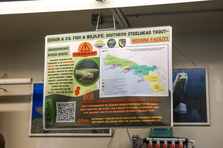 Edison High School’s Innovation Lab now Rescuing Endangered Trout