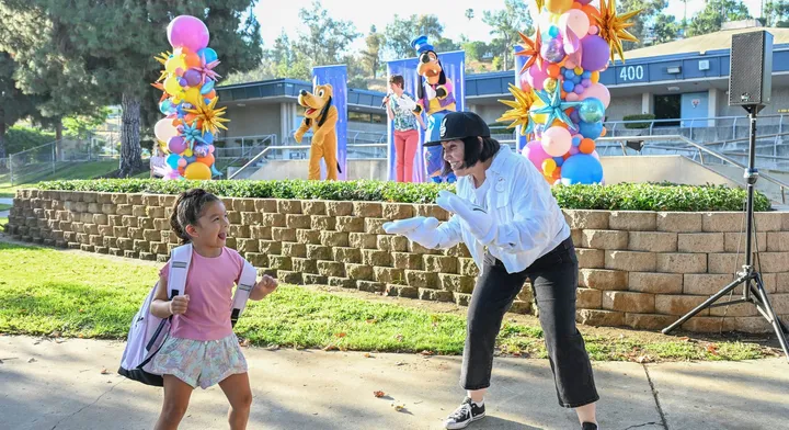 Local Schools Kick Off Academic Year with Disney Magic, Inflatable Fun