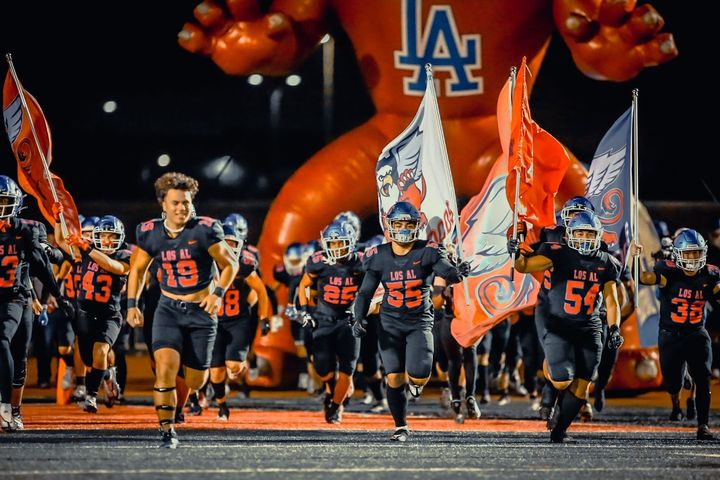 The Los Alamitos High School varsity football team is heading to the playoffs after ending its regular season with a 68-0 win