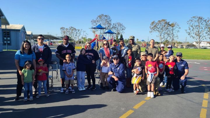 The military families of J.H. McGaugh Elementary School were recognized during the school's tenth 'Week of the Military Child