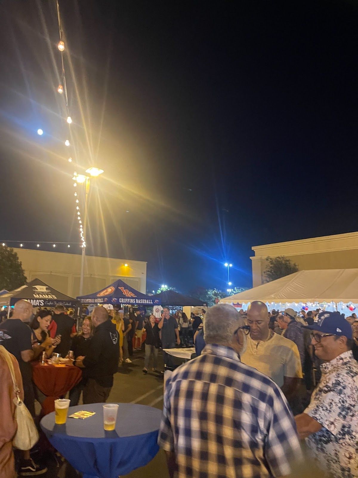 Attendees at this year's 'Taste for Los Al' event held Oct. 8 in the parking lot behind Sprouts at the Shops at Rossmoor. Photo by Macy Meinhardt